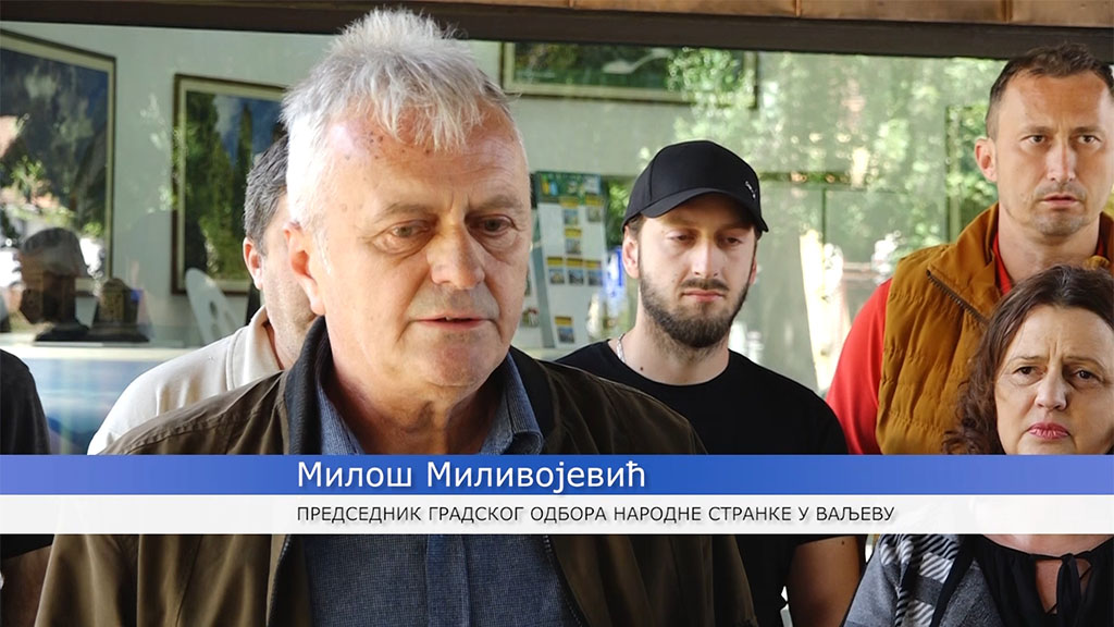 Foto: PrtScr Televizija Valjevo Plus