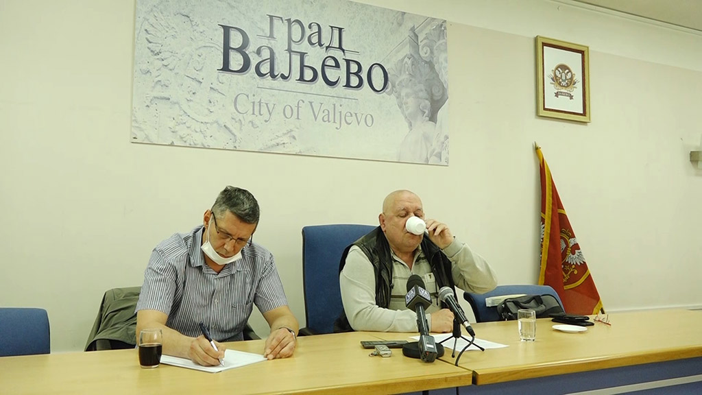 Foto: PrtScr Televizija Valjevo Plus