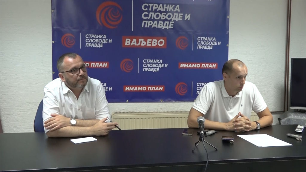 Foto: PrtScr Televizija Valjevo Plus